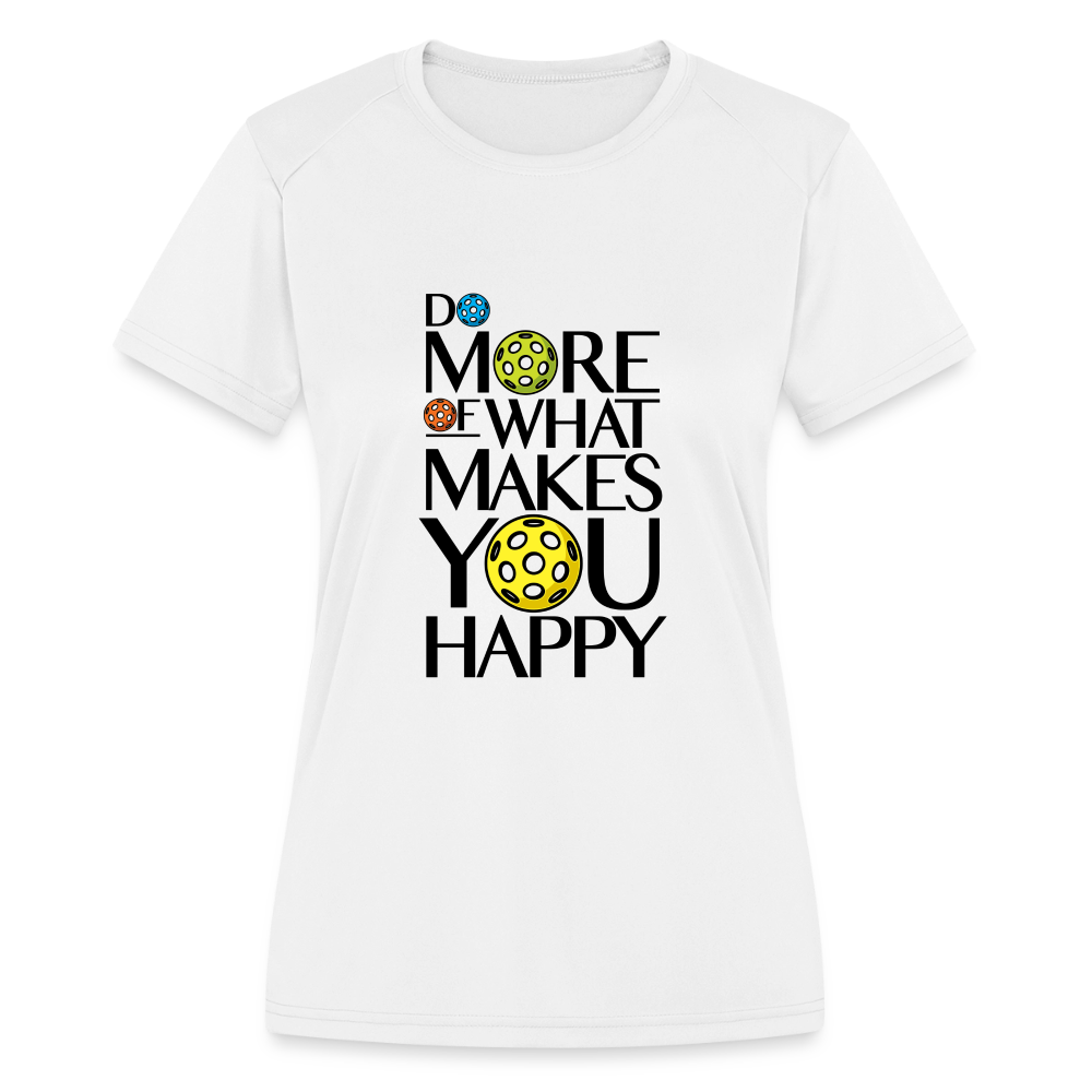 Women's Moisture-Wicking Pickleball T-Shirt in turquoise