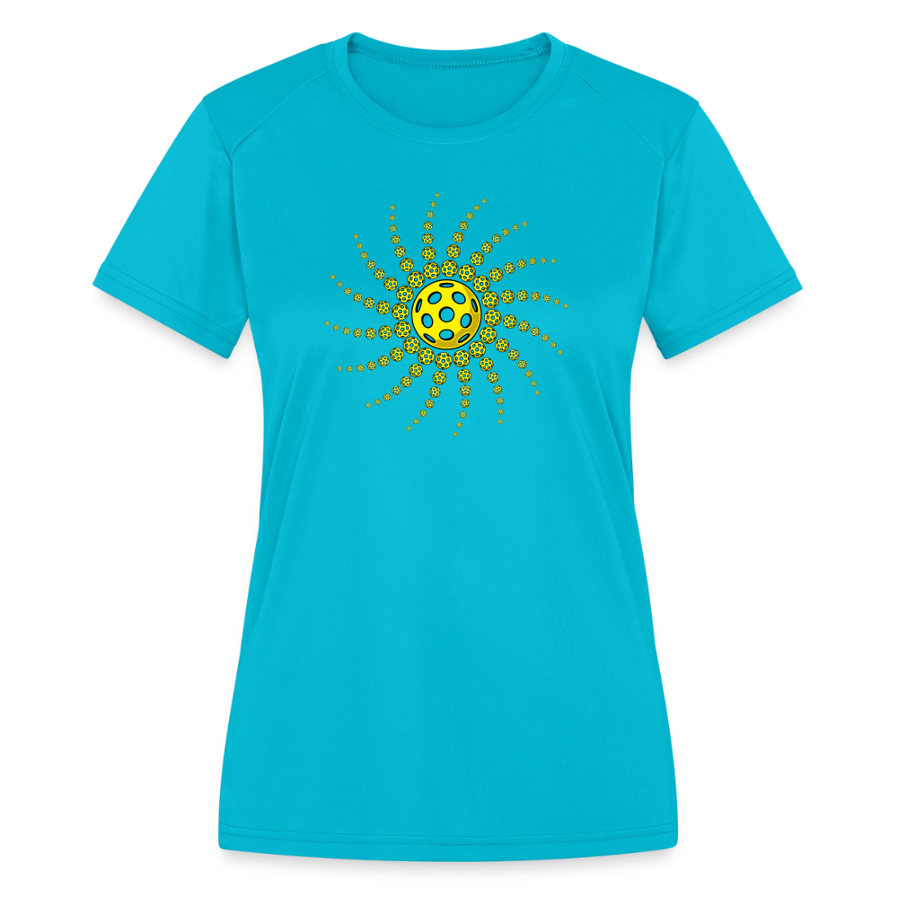 Women's Moisture-Wicking Pickleball T-Shirt in white