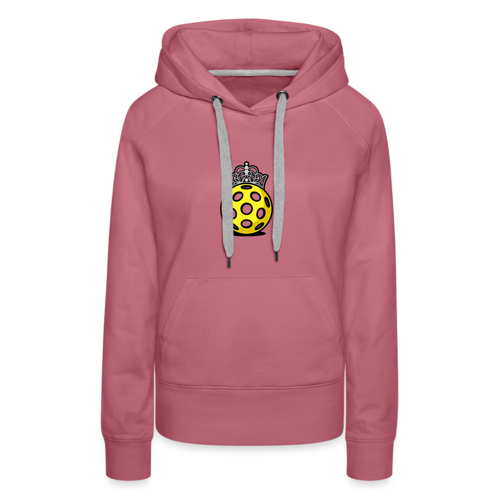 Women's Premium Pickleball Hoodie in heather grey