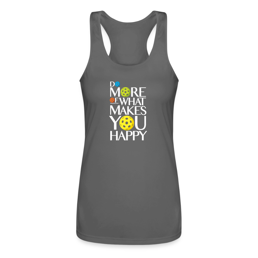 Women's Pickleball Performance Racerback Tank in navy