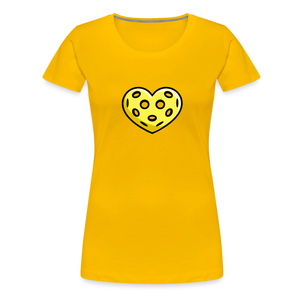 Women's Premium Pickleball T-Shirt in deep navy