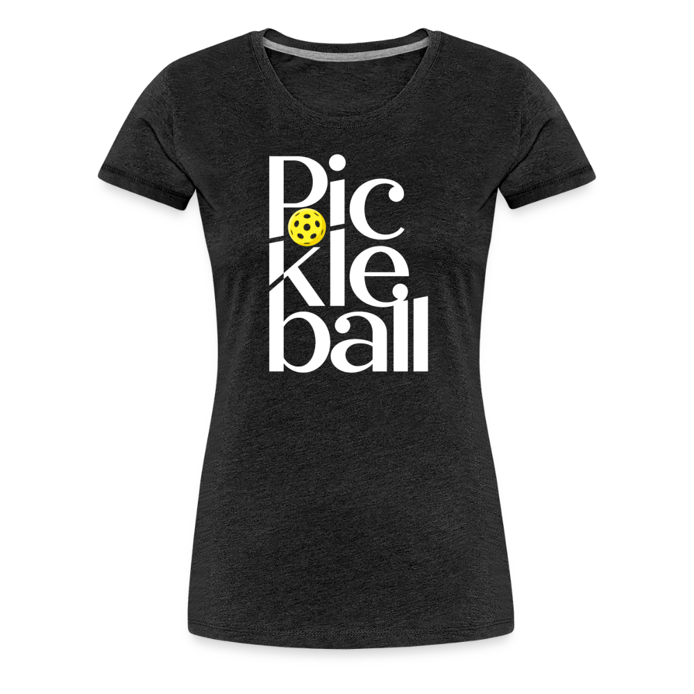 Women's Premium Pickleball T-Shirt in teal