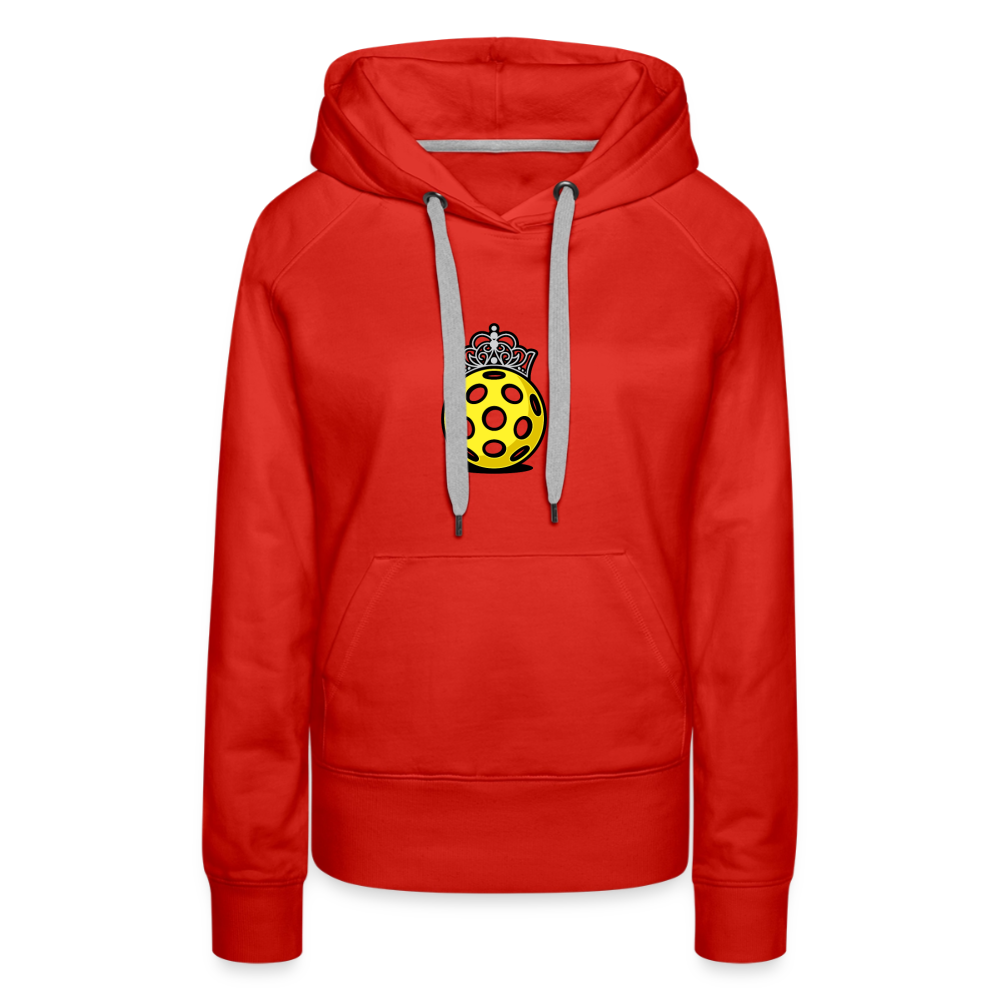 Women's Premium Pickleball Hoodie in heather grey
