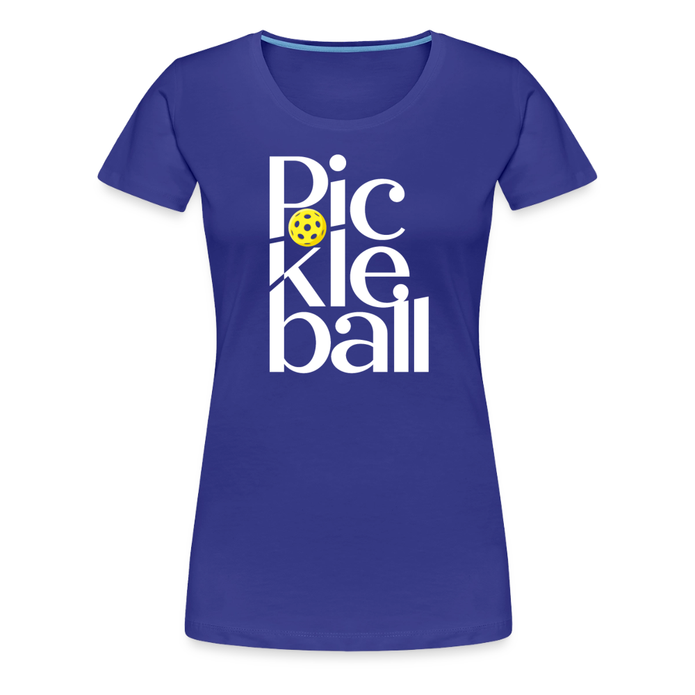 Women's Premium Pickleball T-Shirt in black