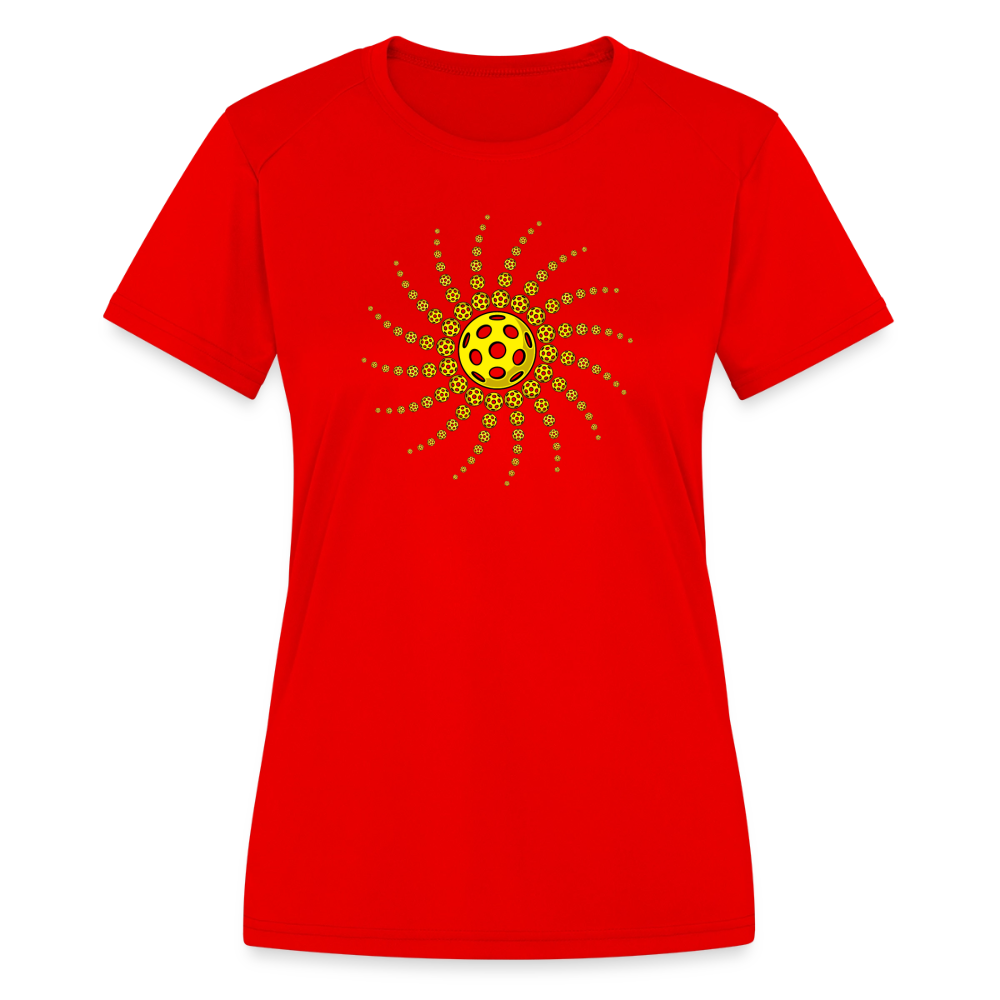 Women's Moisture-Wicking Pickleball T-Shirt in white