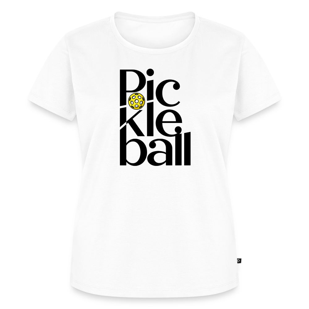 Women's Premium Pickleball T-Shirt in heather gray