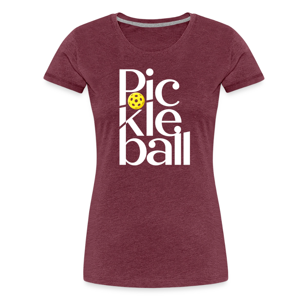Women's Premium Pickleball T-Shirt in black