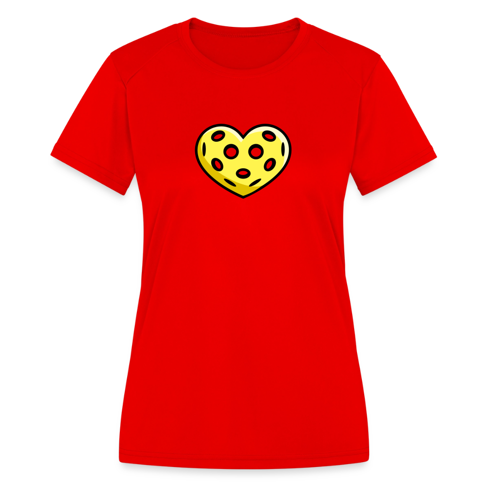 Women's Moisture-Wicking Pickleball T-Shirt in turquoise