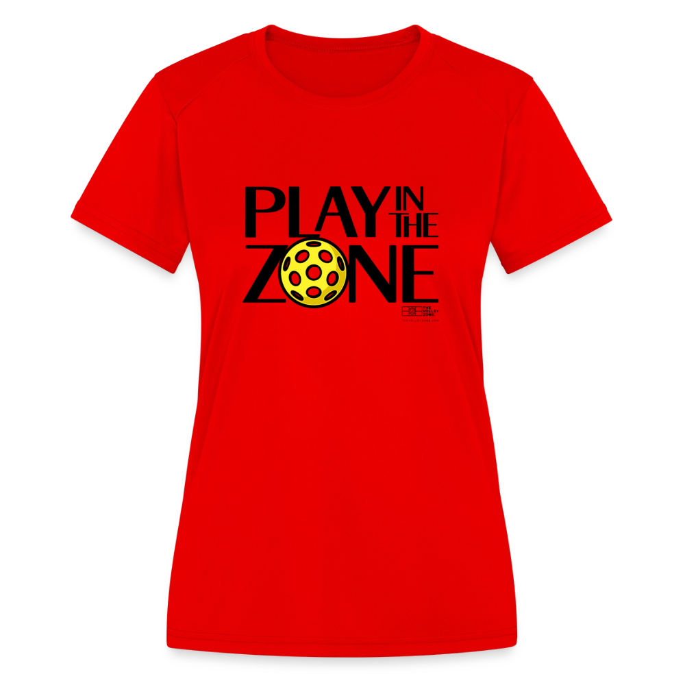 Women's Moisture-Wicking Pickleball T-Shirt in white