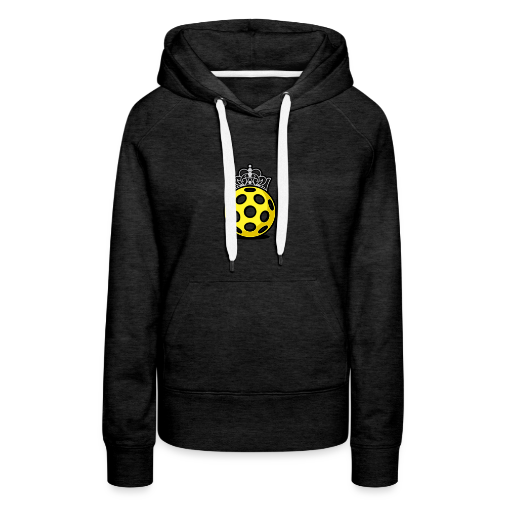 Women's Premium Pickleball Hoodie in heather grey