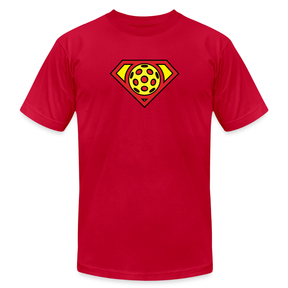 Unisex Pickleball Jersey T-Shirt in red