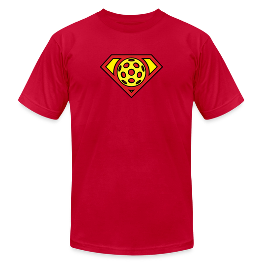 Unisex Pickleball Jersey T-Shirt in red