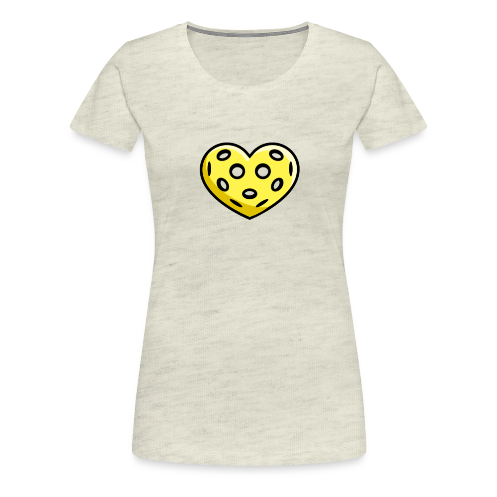 Women's Premium Pickleball T-Shirt in dark pink