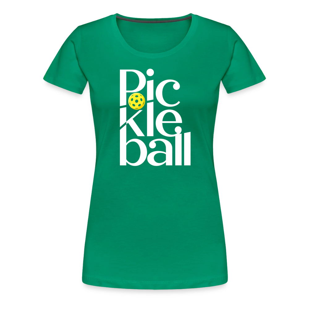 Women's Premium Pickleball T-Shirt in black