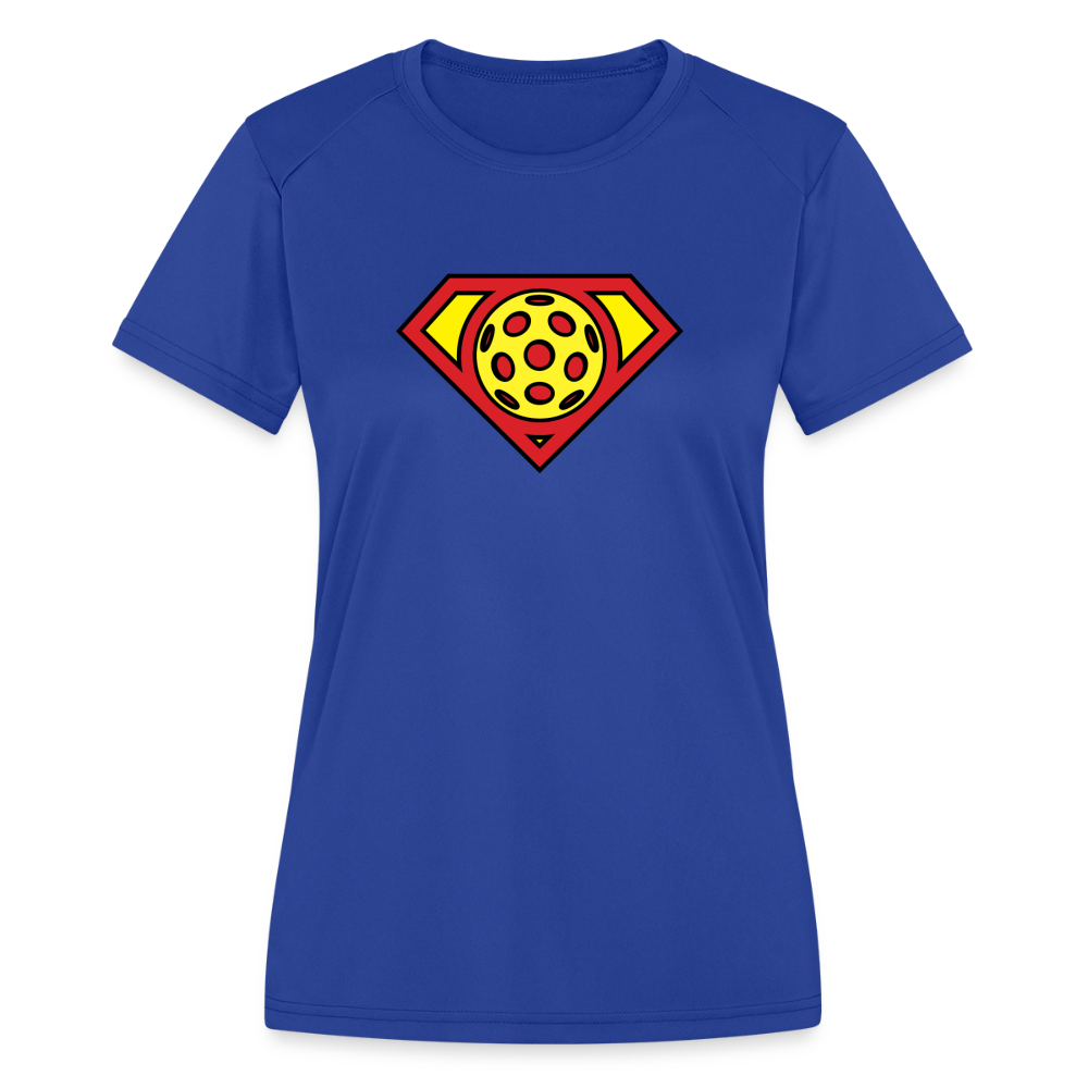 Women's Moisture-Wicking Pickleball T-Shirt in black