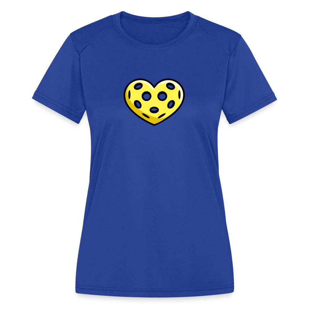 Women's Moisture-Wicking Pickleball T-Shirt in turquoise