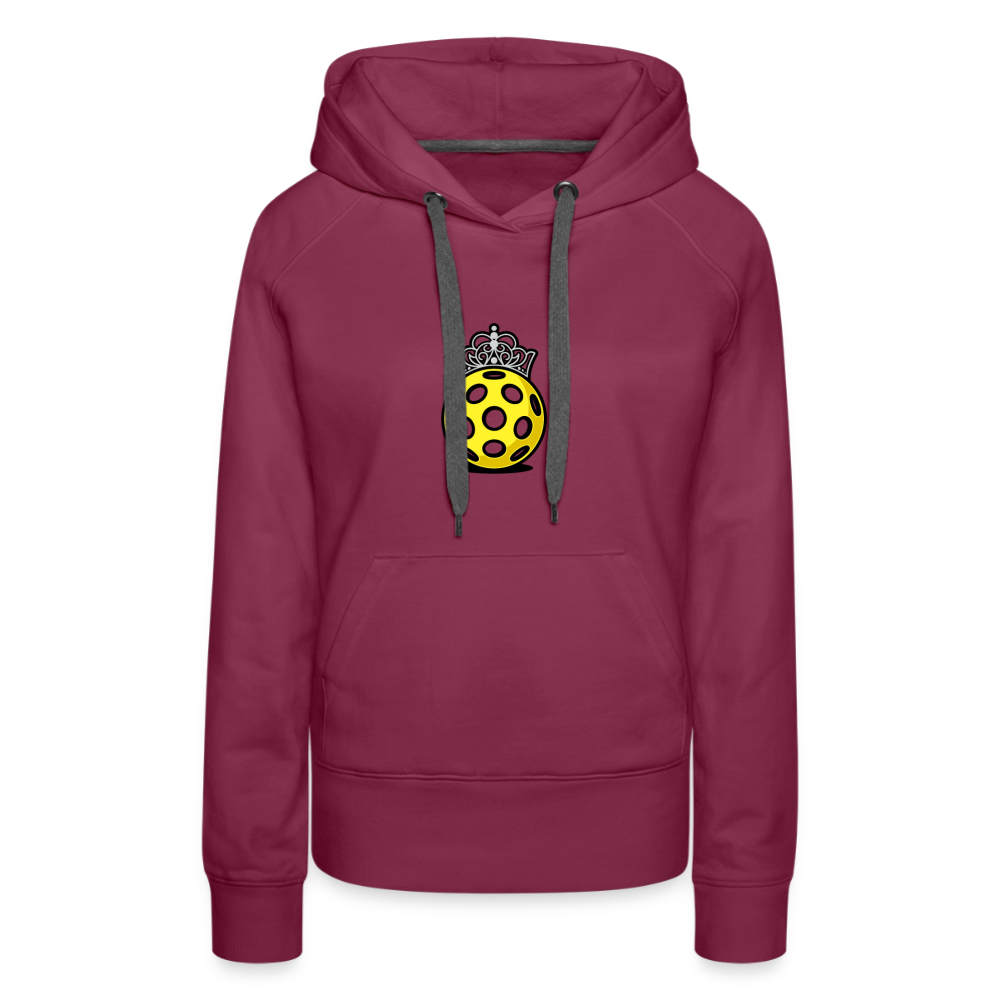 Women's Premium Pickleball Hoodie in heather grey