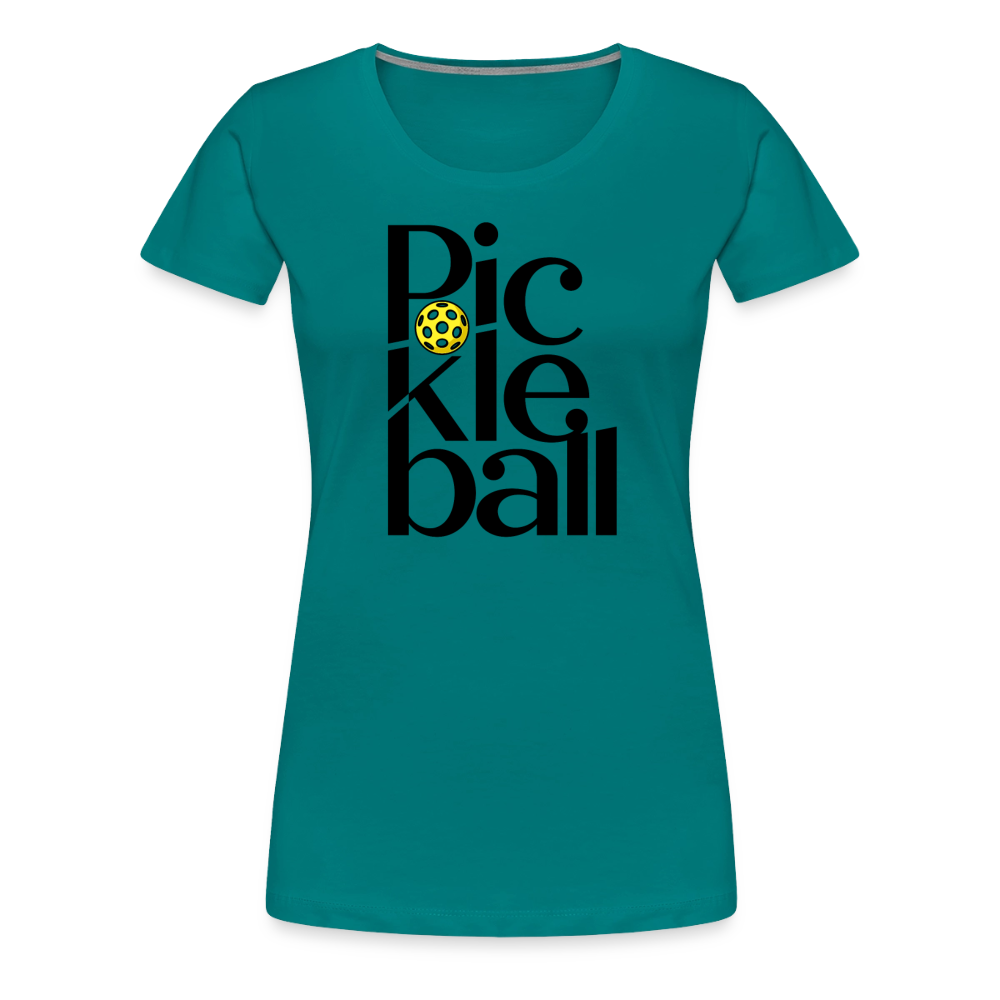 Women's Premium Pickleball T-Shirt in pink