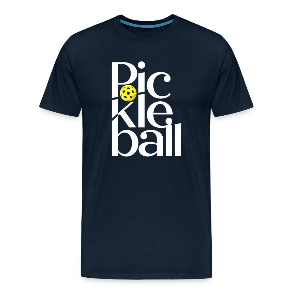 Men's Premium Pickleball T-Shirt in black