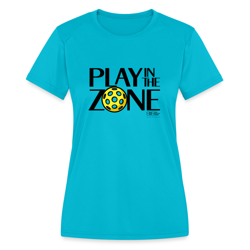 Women's Moisture-Wicking Pickleball T-Shirt in white