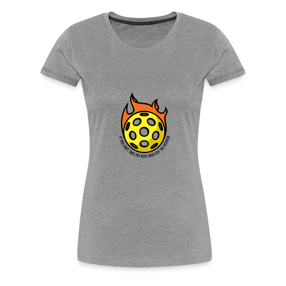 Women's Premium Pickleball T-Shirt in dark pink